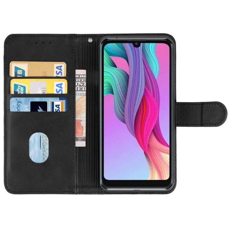 Leather Phone Case For ZTE Blade A5 (2020)(Black) - ZTE Cases by buy2fix | Online Shopping UK | buy2fix