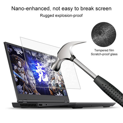 Laptop Screen HD Tempered Glass Protective Film For Lenovo IdeaPad L340-15 15.6 inch - Computer & Networking by buy2fix | Online Shopping UK | buy2fix