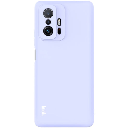 For Xiaomi Mi 11T / Mi 11T Pro IMAK UC-2 Series Shockproof Full Coverage Soft TPU Phone Case(Purple) - Xiaomi Accessories by imak | Online Shopping UK | buy2fix