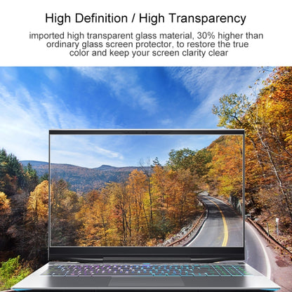 For MACHENIKE T58-VB 15.6 inch Laptop Screen HD Tempered Glass Protective Film - Computer & Networking by buy2fix | Online Shopping UK | buy2fix