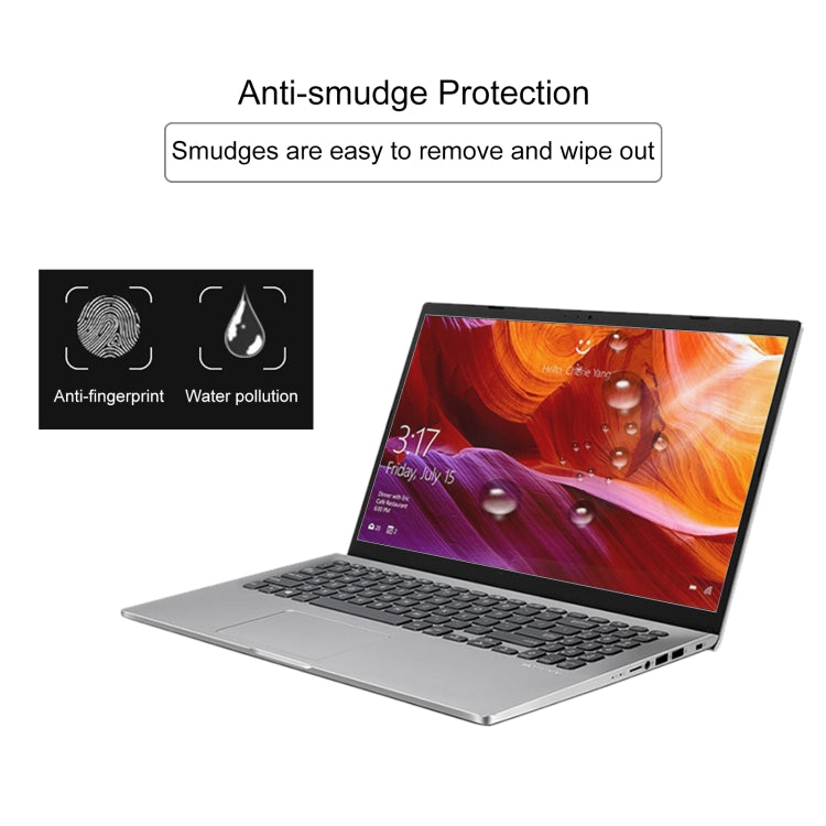 Laptop Screen HD Tempered Glass Protective Film For Asus VivoBook15s X 15.6 inch - Computer & Networking by buy2fix | Online Shopping UK | buy2fix