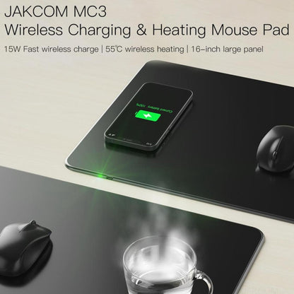 JAKCOM MC3 Wireless Charging Heating Mouse Pad - Mouse Pads by JAKCOM | Online Shopping UK | buy2fix