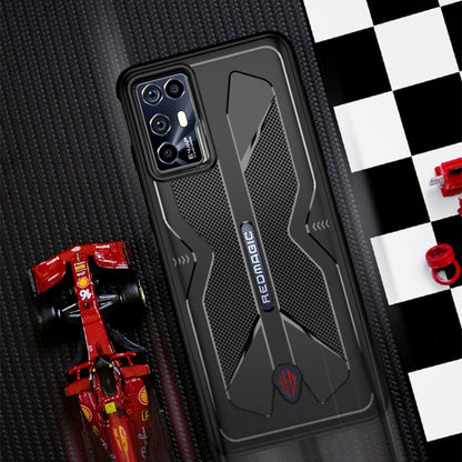 For ZTE nubia Red Magic 6R TPU Cooling Gaming Phone All-inclusive Shockproof Case(Black) - Mobile Accessories by buy2fix | Online Shopping UK | buy2fix