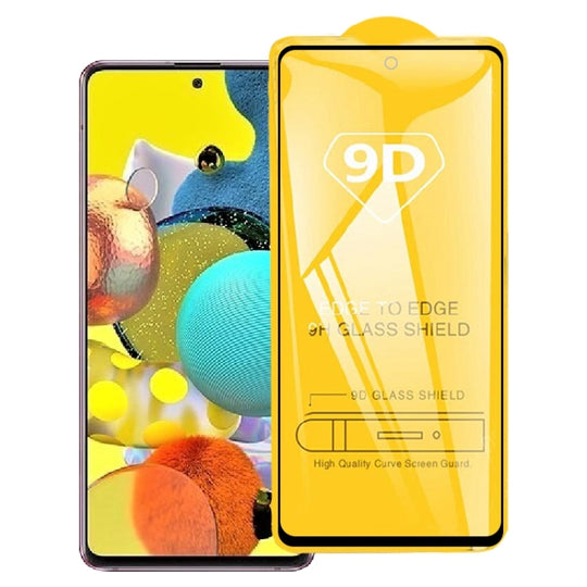 Film en verre trempé plein écran 9D pour Samsung Galaxy A53