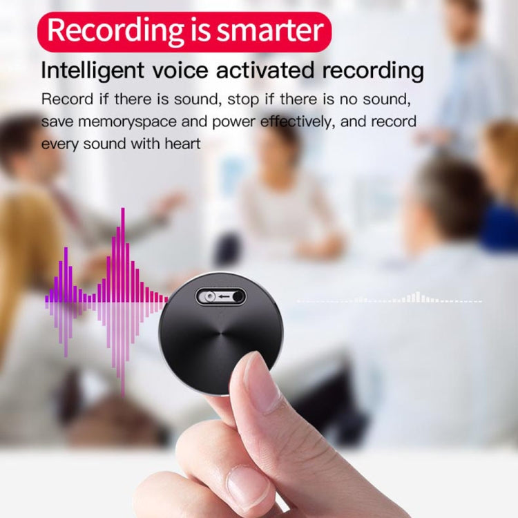 Q37 Intelligent HD Noise Reduction Voice Recorder, Capacity:4GB(Black) - Security by buy2fix | Online Shopping UK | buy2fix