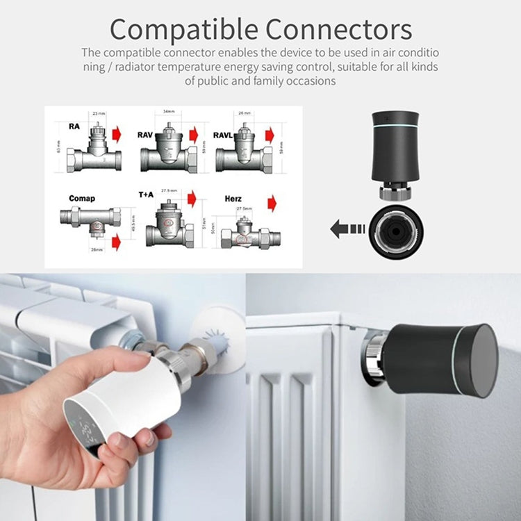 BRT-100 LED Display Temperature Control Valve(Grey) - Consumer Electronics by buy2fix | Online Shopping UK | buy2fix