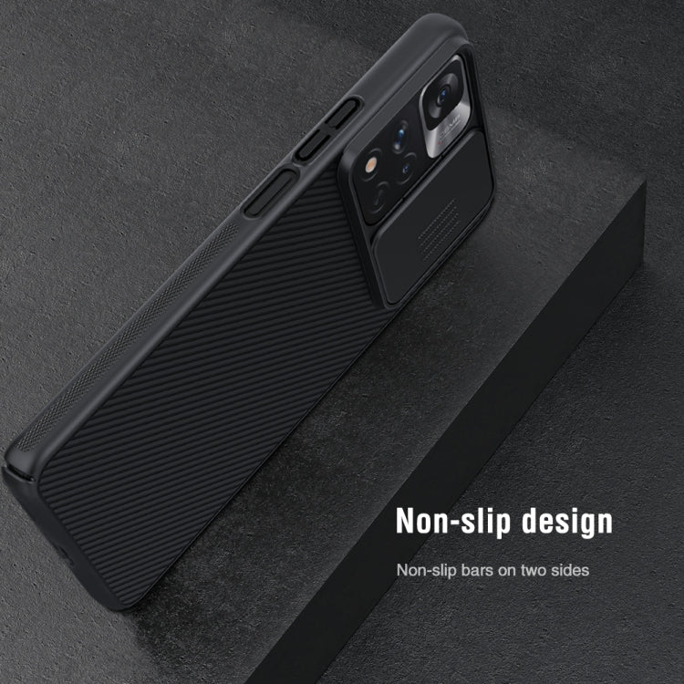 For Xiaomi Redmi Note 11 Pro China / 11 Pro+ Global / Mi 11i / Mi 11i 5G NILLKIN Black Mirror Series Camshield PC Phone Case(Black) - Redmi Note 11 Pro Case by NILLKIN | Online Shopping UK | buy2fix