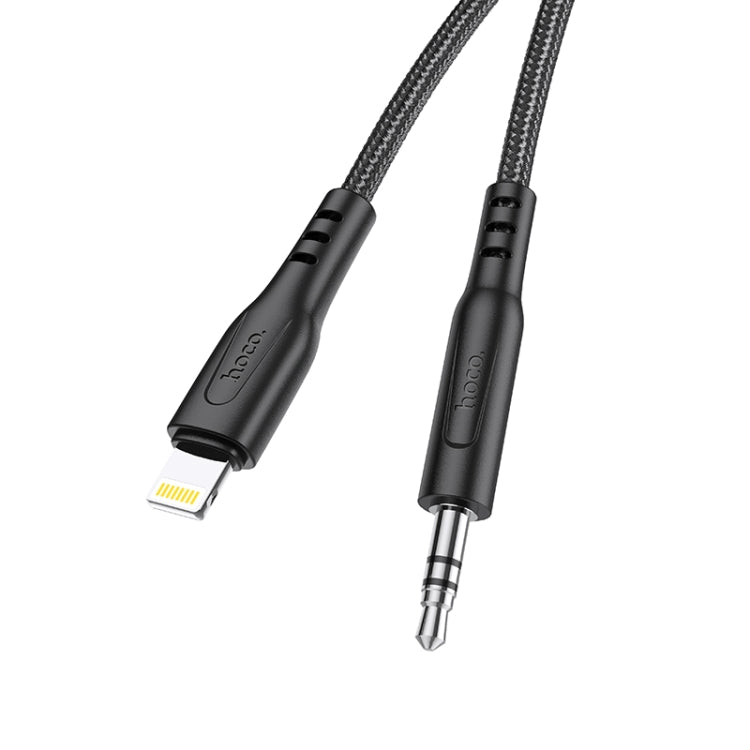 hoco UPA18 8 Pin Digital Audio Conversion Cable, Length: 1m(Black) - Video & Audio Cable by hoco | Online Shopping UK | buy2fix