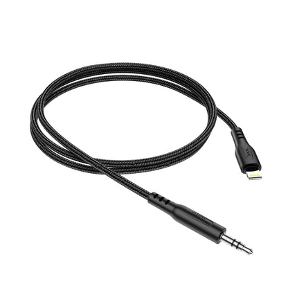 hoco UPA18 8 Pin Digital Audio Conversion Cable, Length: 1m(Black) - Video & Audio Cable by hoco | Online Shopping UK | buy2fix