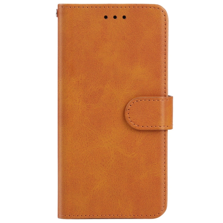 For iPhone 12 Pro Max Leather Phone Case(Brown) by buy2fix