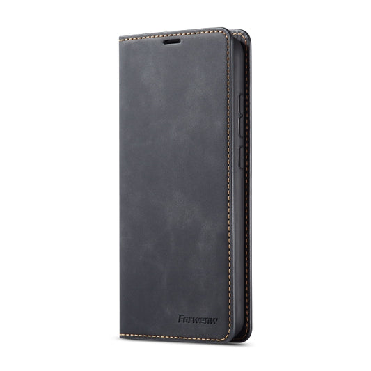 For Xiaomi Redmi Note 8 Forwenw Dream Series Oil Edge Strong Magnetism Horizontal Flip Leather Case with Holder & Card Slots & Wallet & Photo Frame(Black) by Forwenw