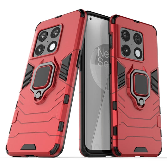 For OnePlus 10 Pro 5G PC + TPU Shockproof Phone Case(Red) by buy2fix