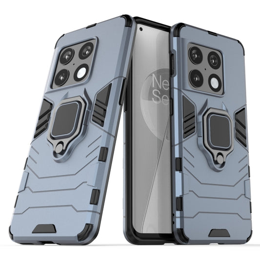 For OnePlus 10 Pro 5G PC + TPU Shockproof Phone Case(Navy Blue) by buy2fix