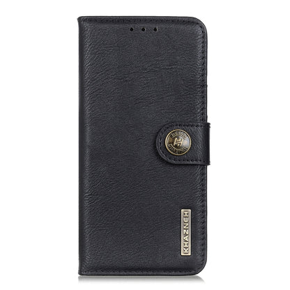 For Samsung Galaxy A03 Core KHAZNEH Cowhide Texture Horizontal Flip Leather Phone Case(Black) by buy2fix