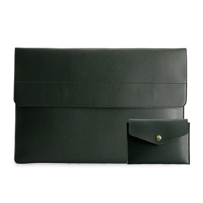 13.3 inch POFOKO Lightweight Waterproof Laptop Protective Bag(Dark Green) -  by POFOKO | Online Shopping UK | buy2fix