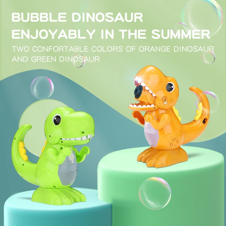 JJR/C V06 Dinosaur Sound Effect Electric Bubble Machine, Version:Charging(Green) - Toy Sports by buy2fix | Online Shopping UK | buy2fix