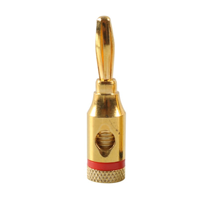 A6520 12 in 1 Car Gold-plated Red and Black 4mm Banana Head Audio Plug by buy2fix