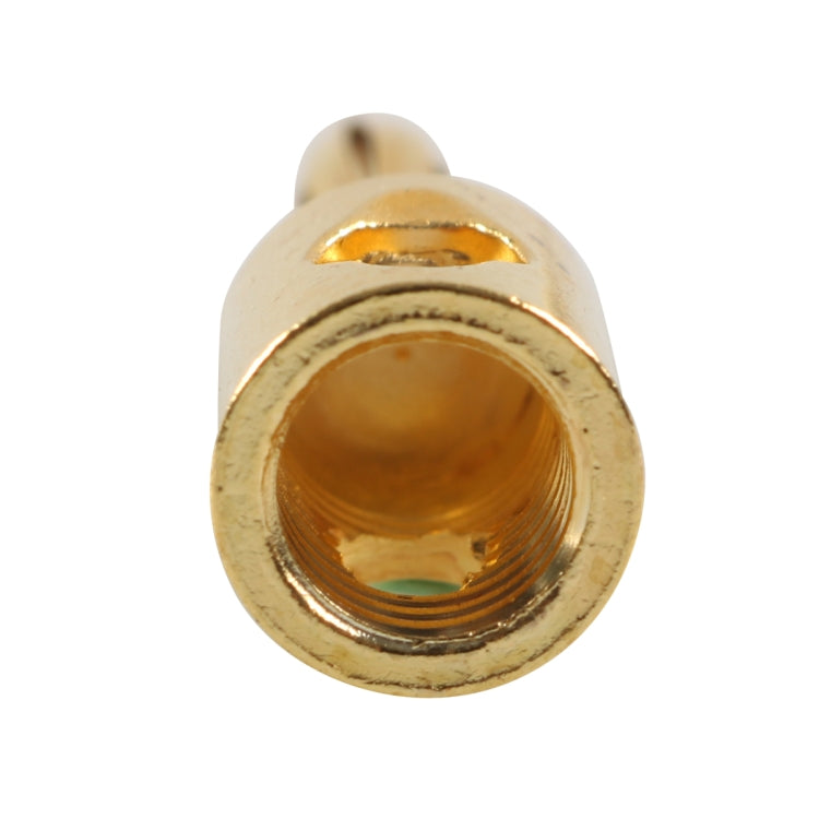 A6520 12 in 1 Car Gold-plated Red and Black 4mm Banana Head Audio Plug by buy2fix
