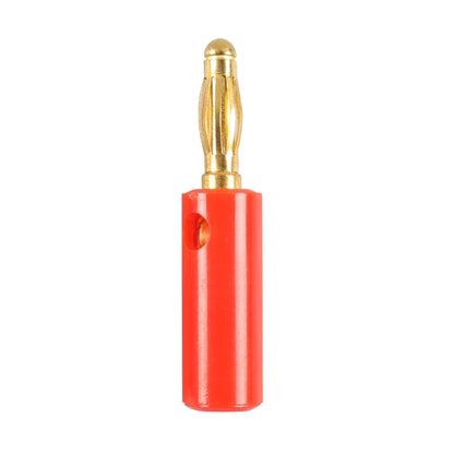 A6545 10 in 1 Car Red and Black Cover Gold-plated 4mm Banana Head Audio Plug - In Car by buy2fix | Online Shopping UK | buy2fix