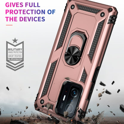 For Xiaomi 11T Pro Shockproof TPU + PC Phone Case(Rose Gold) - Xiaomi Accessories by buy2fix | Online Shopping UK | buy2fix