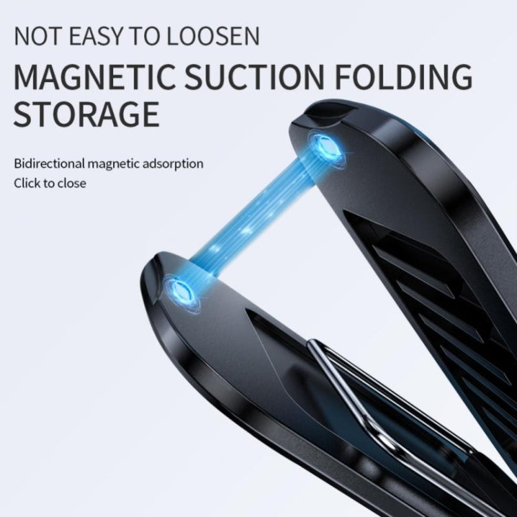 Aluminum Alloy Folding Phone Holder(Silver) - Desktop Holder by buy2fix | Online Shopping UK | buy2fix