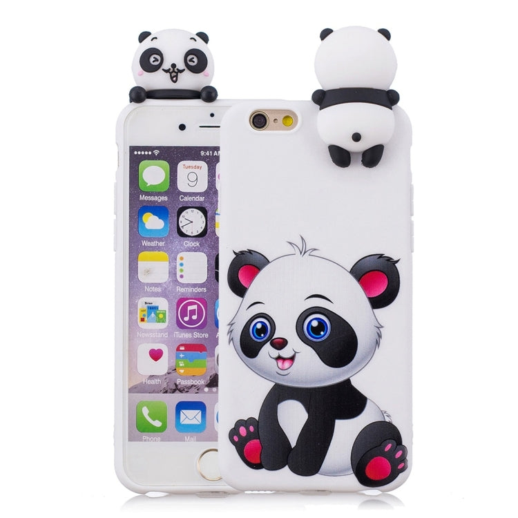 For iPhone 6 Shockproof Cartoon TPU Protective Case(Panda) - More iPhone Cases by buy2fix | Online Shopping UK | buy2fix