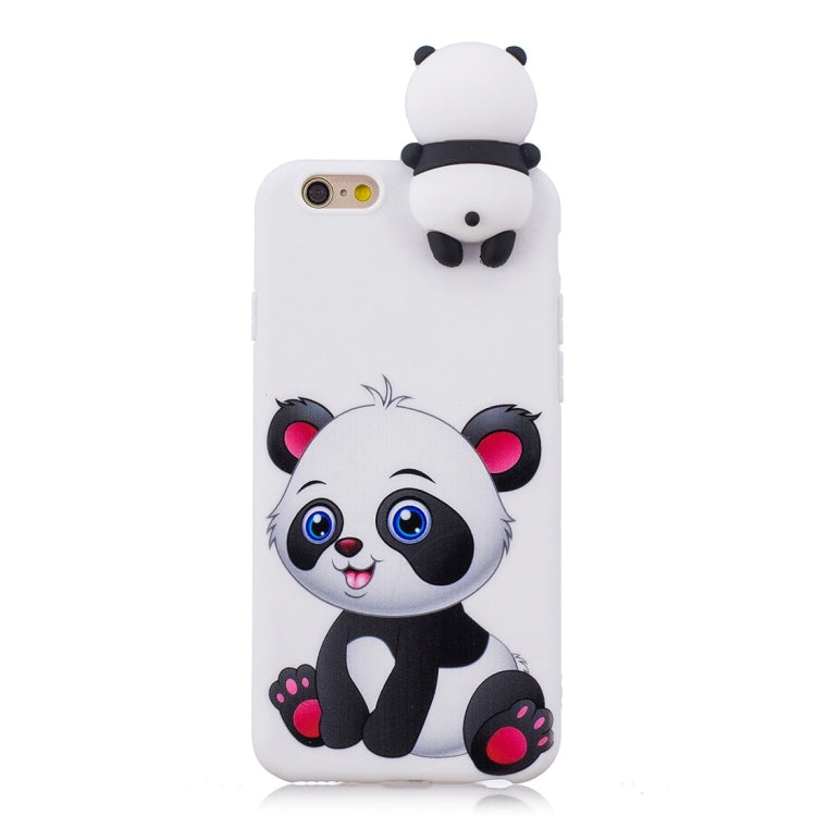 For iPhone 6 Shockproof Cartoon TPU Protective Case(Panda) - More iPhone Cases by buy2fix | Online Shopping UK | buy2fix