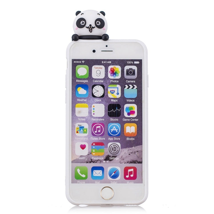 For iPhone 6 Shockproof Cartoon TPU Protective Case(Panda) - More iPhone Cases by buy2fix | Online Shopping UK | buy2fix