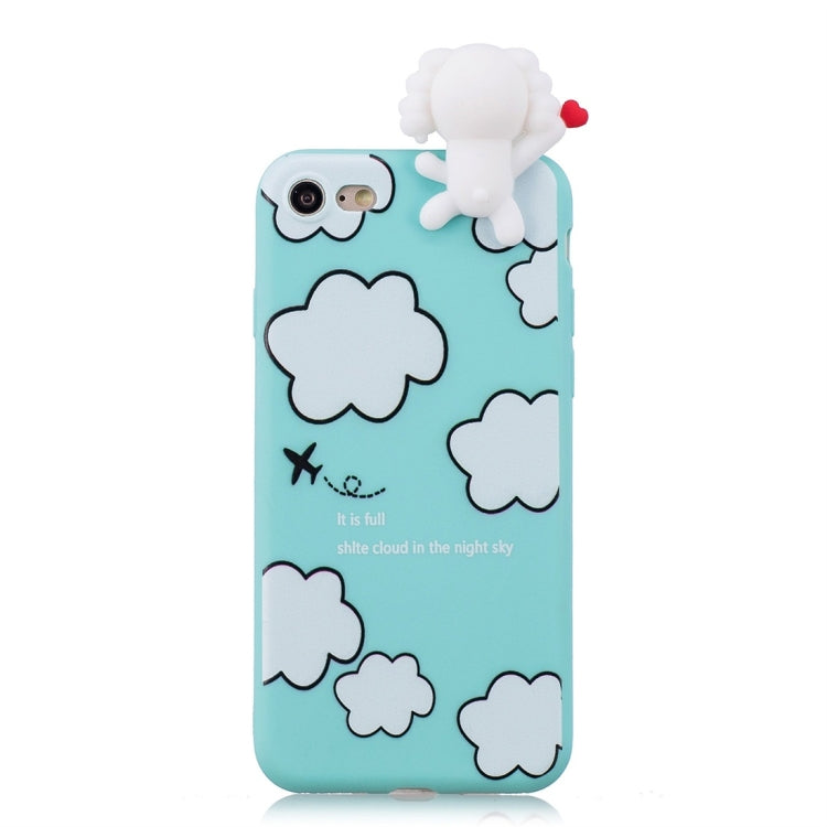 For iPhone 7 / 8 Shockproof Cartoon TPU Protective Case(Clouds) - More iPhone Cases by buy2fix | Online Shopping UK | buy2fix