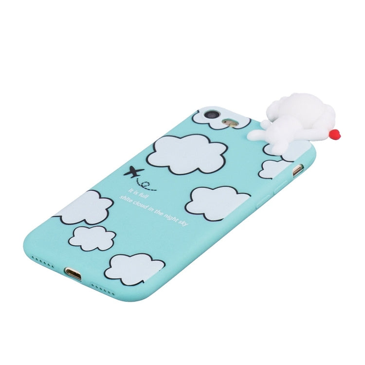 For iPhone 7 / 8 Shockproof Cartoon TPU Protective Case(Clouds) - More iPhone Cases by buy2fix | Online Shopping UK | buy2fix