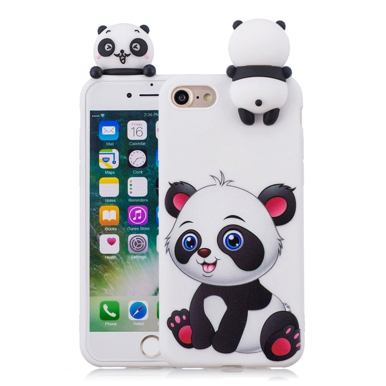 For iPhone 7 / 8 Shockproof Cartoon TPU Protective Case(Panda) - More iPhone Cases by buy2fix | Online Shopping UK | buy2fix