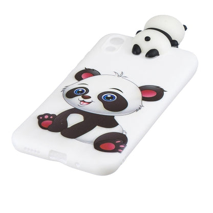 For Huawei Enjoy 8s Shockproof Cartoon TPU Protective Case(Panda) - Huawei Cases by buy2fix | Online Shopping UK | buy2fix