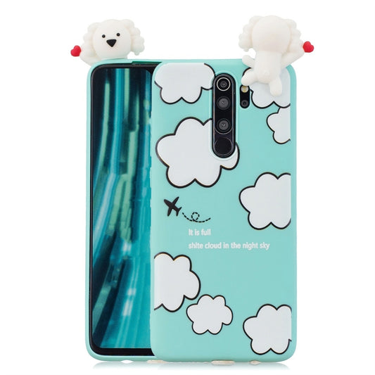 For Xiaomi Redmi Note 8 Pro Shockproof Cartoon TPU Protective Case(Clouds) - Xiaomi Accessories by buy2fix | Online Shopping UK | buy2fix