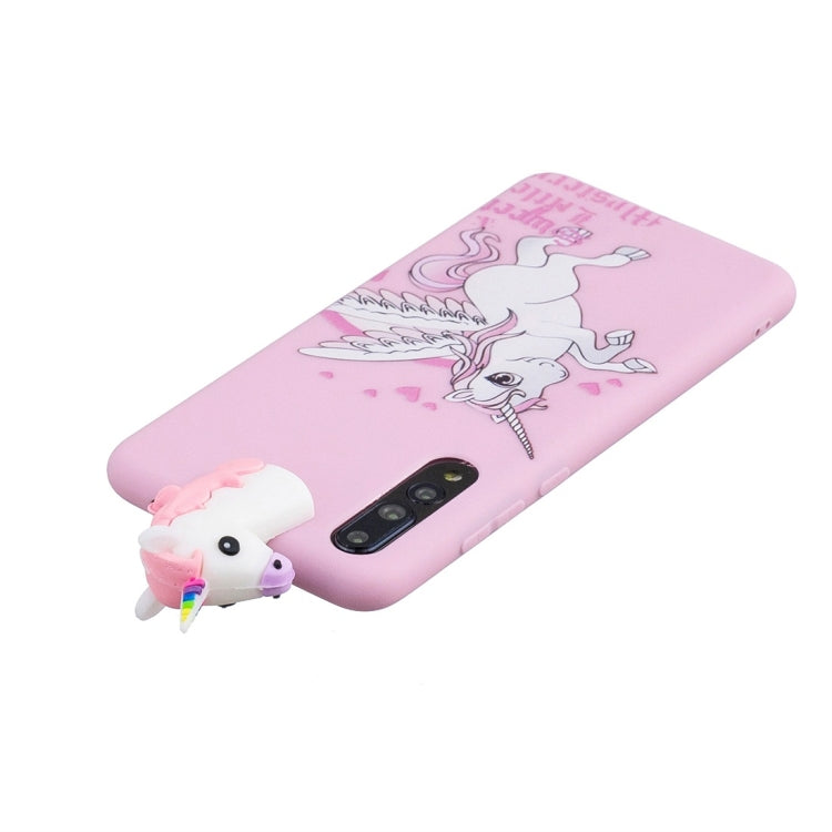 For Huawei P20 Shockproof Cartoon TPU Protective Case(Unicorn) - Huawei Cases by buy2fix | Online Shopping UK | buy2fix