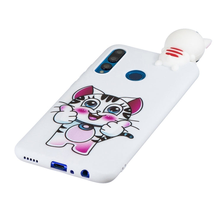 For Huawei P30 Lite Shockproof Cartoon TPU Protective Case(Cat) - Huawei Cases by buy2fix | Online Shopping UK | buy2fix