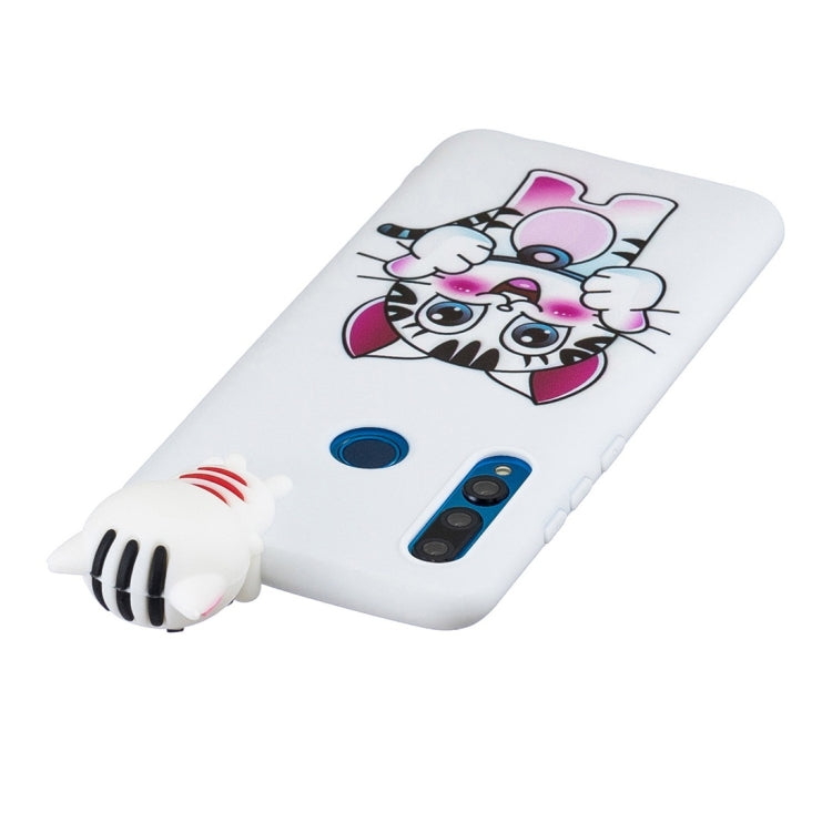 For Huawei P30 Lite Shockproof Cartoon TPU Protective Case(Cat) - Huawei Cases by buy2fix | Online Shopping UK | buy2fix