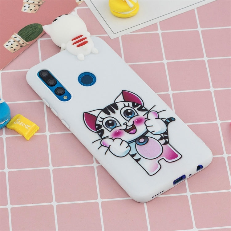 For Huawei P30 Lite Shockproof Cartoon TPU Protective Case(Cat) - Huawei Cases by buy2fix | Online Shopping UK | buy2fix