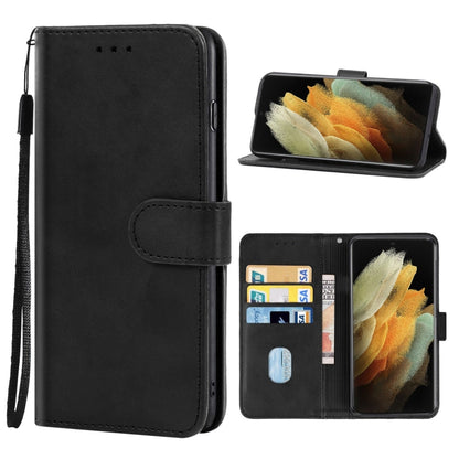 Leather Phone Case For Samsung Galaxy S22 Ultra 5G(Black) - Galaxy S22 Ultra 5G Cases by buy2fix | Online Shopping UK | buy2fix