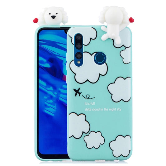 For Huawei Y7 (2019) Shockproof Cartoon TPU Protective Case(Clouds) - Huawei Cases by buy2fix | Online Shopping UK | buy2fix