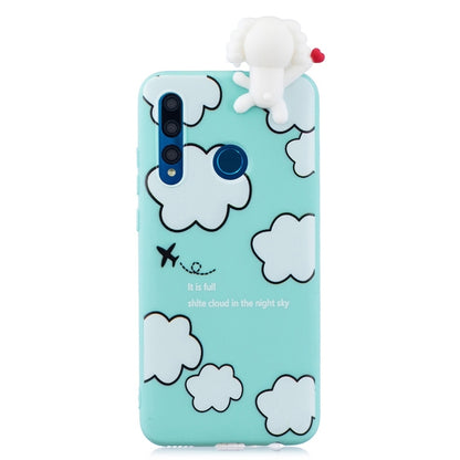 For Huawei Y7 (2019) Shockproof Cartoon TPU Protective Case(Clouds) - Huawei Cases by buy2fix | Online Shopping UK | buy2fix