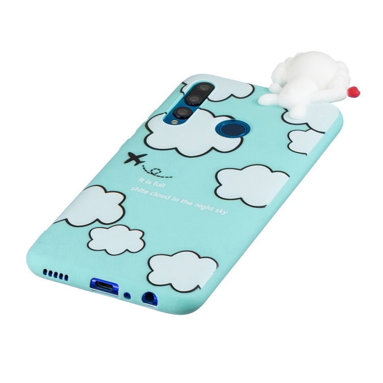 For Huawei Y7 (2019) Shockproof Cartoon TPU Protective Case(Clouds) - Huawei Cases by buy2fix | Online Shopping UK | buy2fix