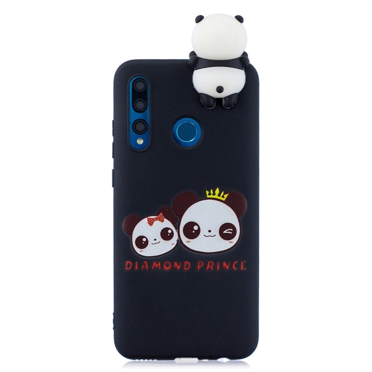 For Huawei Y7 (2019) Shockproof Cartoon TPU Protective Case(Two Pandas) - Huawei Cases by buy2fix | Online Shopping UK | buy2fix