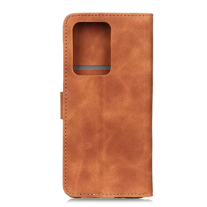 For Galaxy S20 Ultra Retro Texture PU + TPU Horizontal Flip Leather Case with Holder & Card Slots & Wallet(Brown) by buy2fix