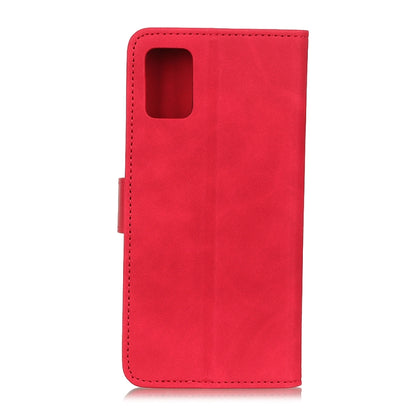 For Galaxy S20 Retro Texture PU + TPU Horizontal Flip Leather Case with Holder & Card Slots & Wallet(Red) by buy2fix