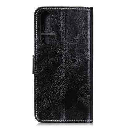 For Galaxy S20 Retro Crazy Horse Texture Horizontal Flip Leather Case with Holder & Card Slots & Photo Frame & Wallet(Black) by buy2fix