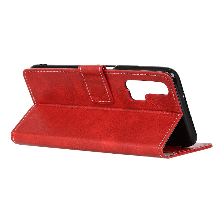 For Galaxy S20 Retro Crazy Horse Texture Horizontal Flip Leather Case with Holder & Card Slots & Photo Frame & Wallet(Red) by buy2fix