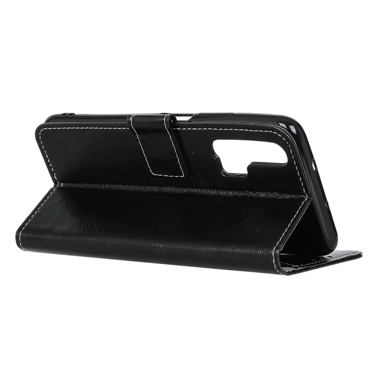 For Galaxy S20 Ultra Retro Crazy Horse Texture Horizontal Flip Leather Case with Holder & Card Slots & Photo Frame & Wallet(Black) by buy2fix