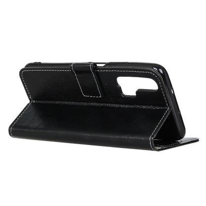 For Galaxy S20 Ultra Retro Crazy Horse Texture Horizontal Flip Leather Case with Holder & Card Slots & Photo Frame & Wallet(Black) by buy2fix