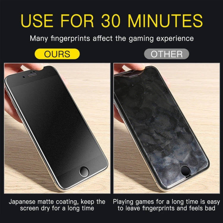 For iPhone 16e / 13 / 13 Pro 25pcs AG Matte Frosted Full Cover Tempered Glass Film by buy2fix