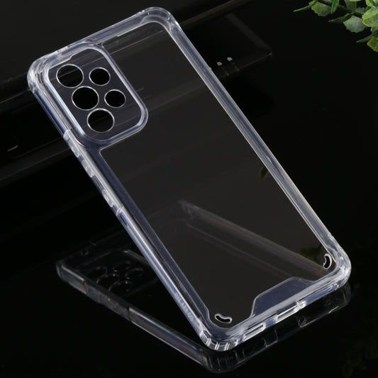 For Samsung Galaxy A53 5G Four-corner Transparent TPU + PC Phone Case - Samsung Accessories by buy2fix | Online Shopping UK | buy2fix